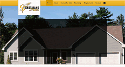 Desktop Screenshot of dakotalandhomes.com